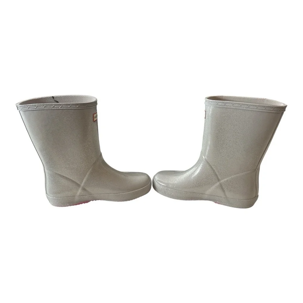 New Hunter Kids Size US 12 First Star cloud Waterproof Rain Boots Toddler